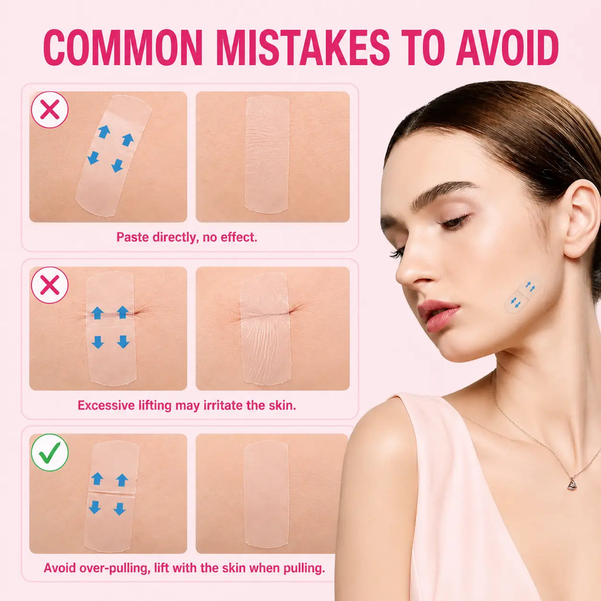 SnatchTape Face Lift Strips™