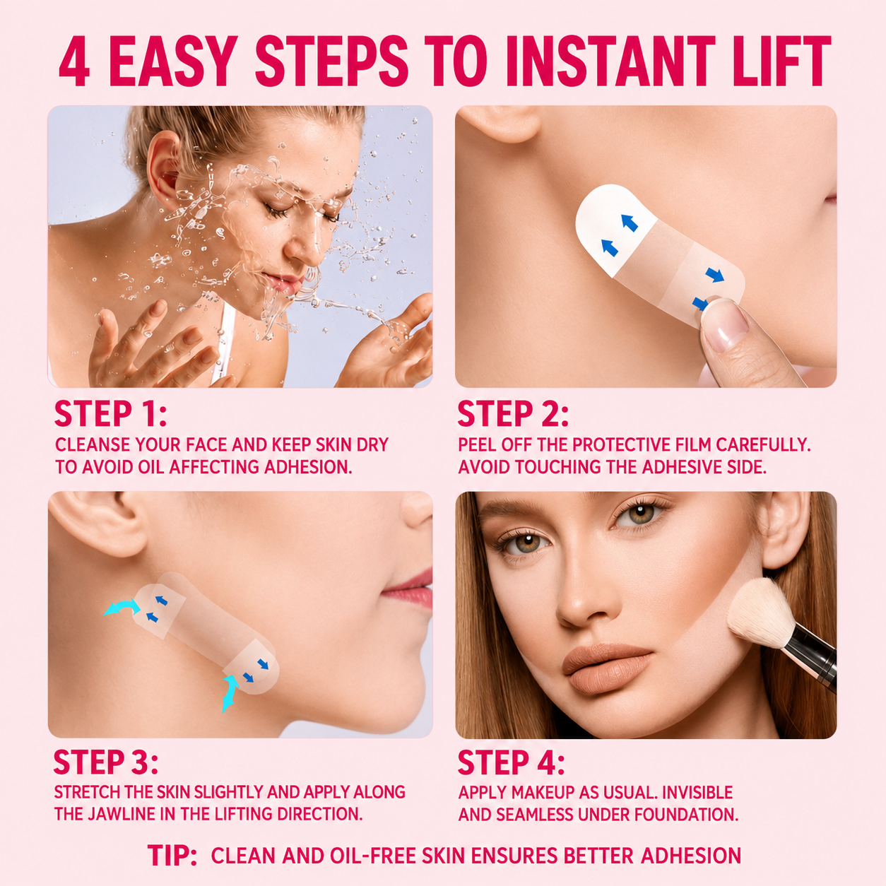 SnatchTape Face Lift Strips™