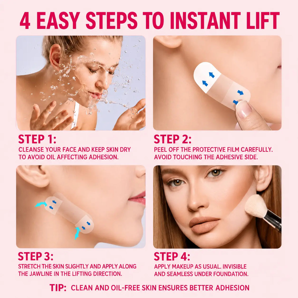 SnatchTape Face Lift Strips™