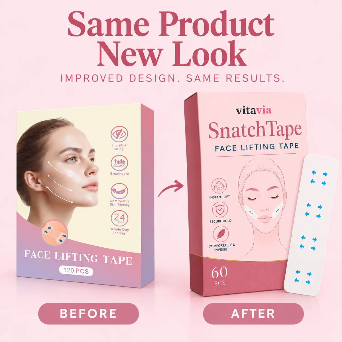 SnatchTape Face Lift Strips™
